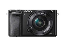 Sony Alpha a6000 Mirrorless Digital Camera with 16-50 mm Lens 24 MP 95 NEW