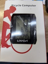 Wireless GPS Bike Computer 2.6" LCD Display Speedometer Odometer Cadence Sensor