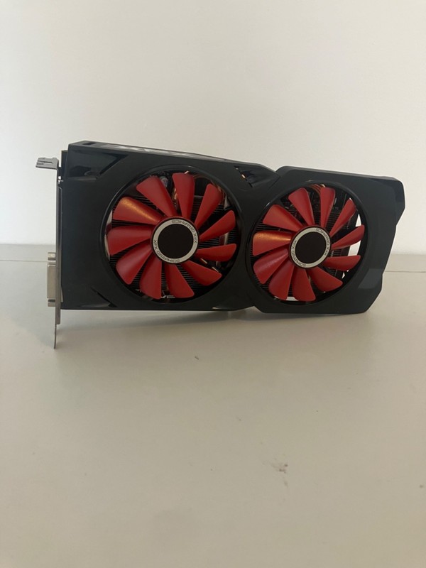 AMD XFX RX570 4GB XXX OC+ EDITION GRAPHICS CARD (read description)