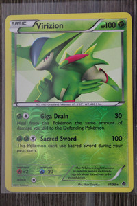 Pokemon TCG Virizion 17/98 Emerging Powers Reverse Holo