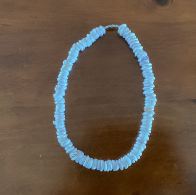 Authentic Hawaiian puka shell necklace handmade in Maui Hawaii