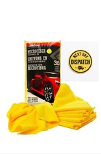 36 Kirkland Ultra Plush MicroFibre Large Cloths Towels Car Polish Household NEW