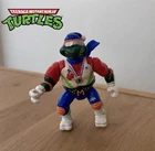 Vintage TMNT Hot Doggin Mike Figure Michelangelo Teenage Mutant Ninja Turtles