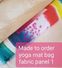 'Part 2' sustainable UK made to order P1 Yoga Bag Clarissa Hulse Fabric