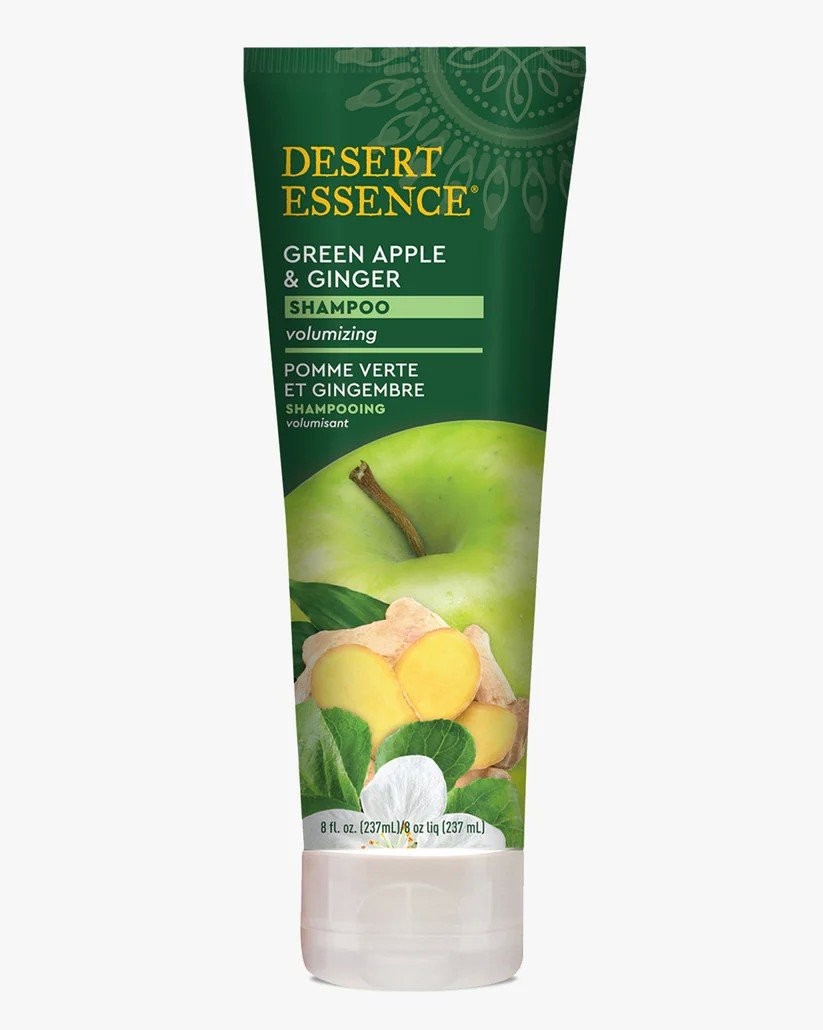 Desert Essence Шампунь с зеленым яблоком и имбирем, 8 унций жидкости