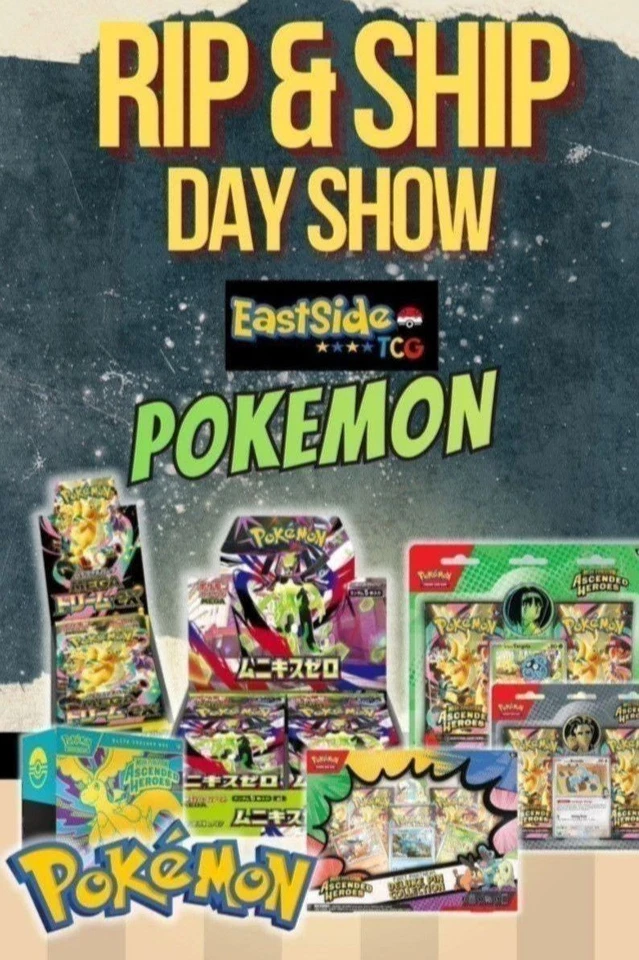 🐦‍🔥POKEMON PACK AUCTION TUESDAY🐦‍🔥
