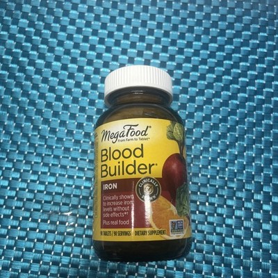 MegaFood, Blood Builder, 90 Tablets (MGF-10195)