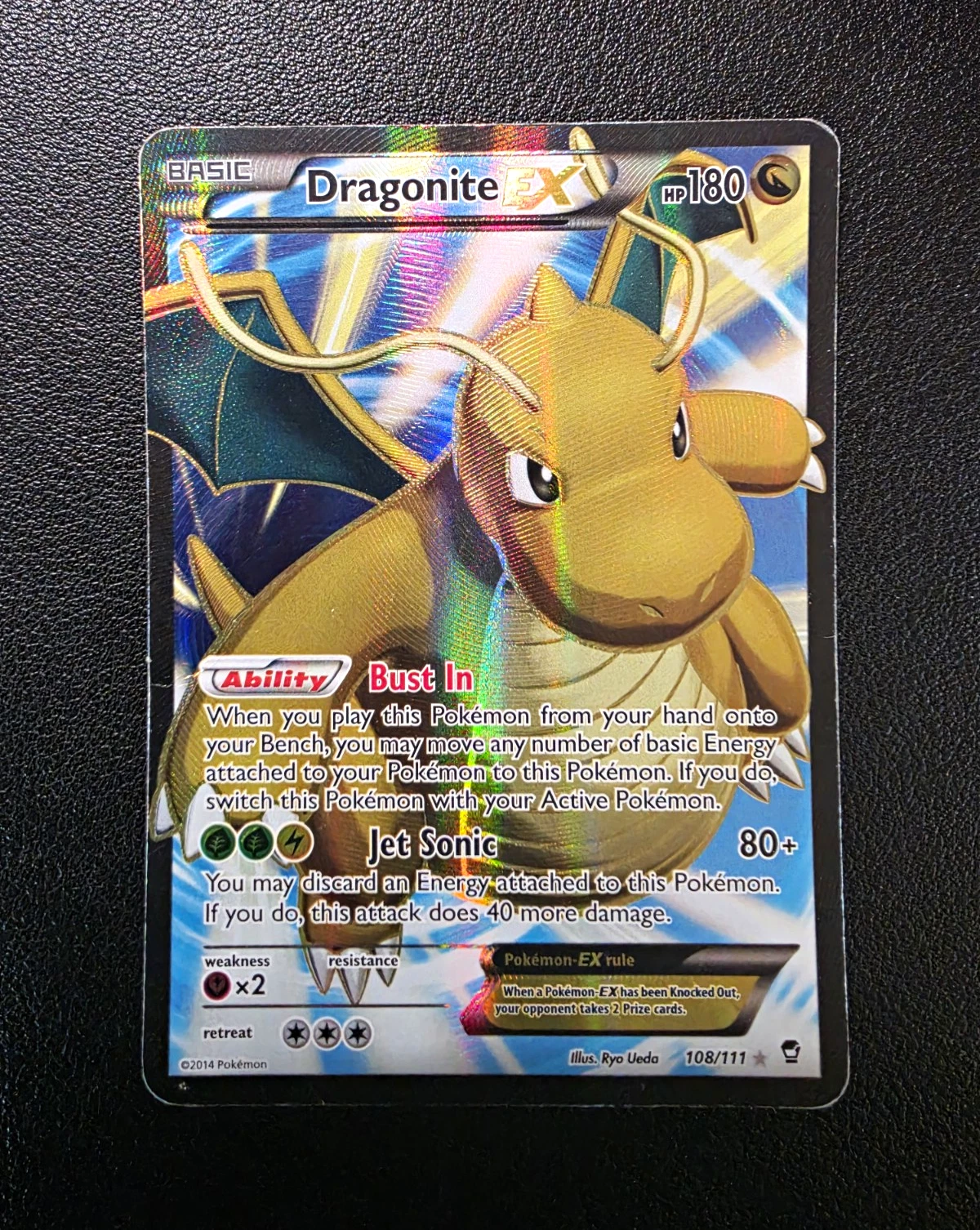 Dragonite-EX - Furious Fists #108 Price & Value ($163.61) | PokeScope