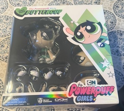 The Powerpuff Girls: Buttercup Doll Interchangeable Face Sculpt X 4 (Rare Boxed)