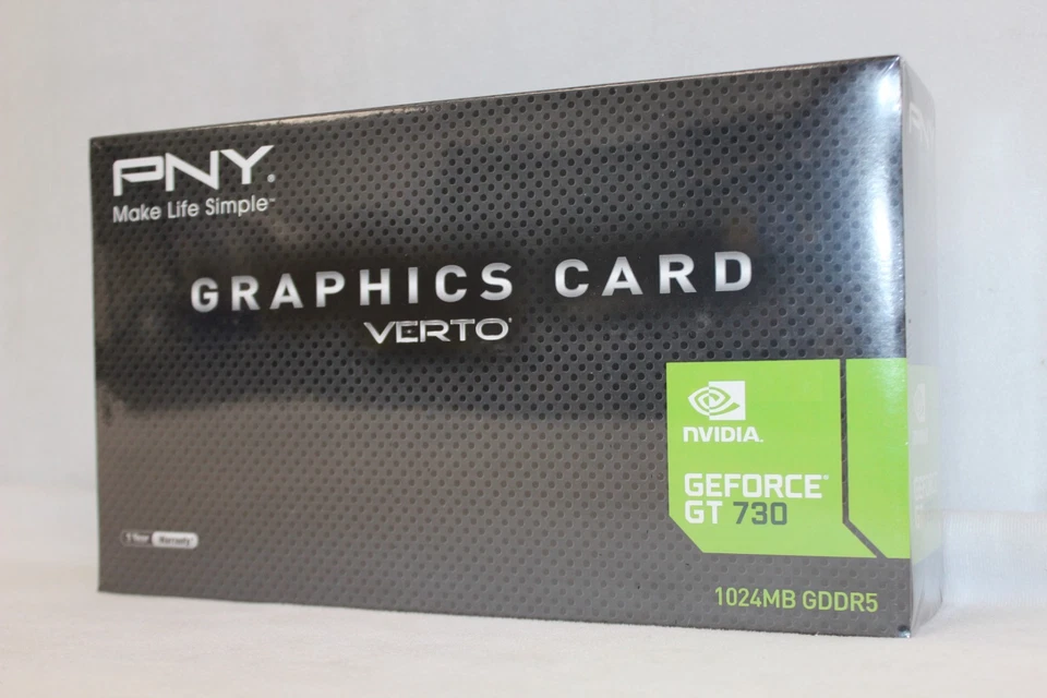 PNY GRAPHICS CARD VERTO NVIDIA GeForce GT 730 1024MB GDDR5 - Image 2 of 4