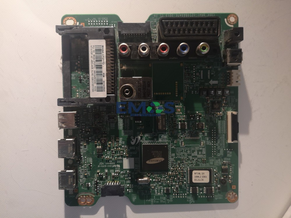 BN41-02109A BN94-07277D SAMSUNG PE43H4500AWXXU MAIN BOARD