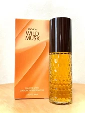 Coty Wild Musk Cologne 44ml Unused Vintage Fragrance for Women Rare Bottle