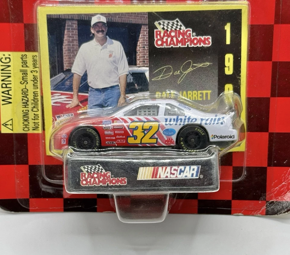 1997 Dale Jarrett #32 Racing Champions SIGNED 1:64 Die Cast Car Autograph NASCAR - Image 2 of 4
