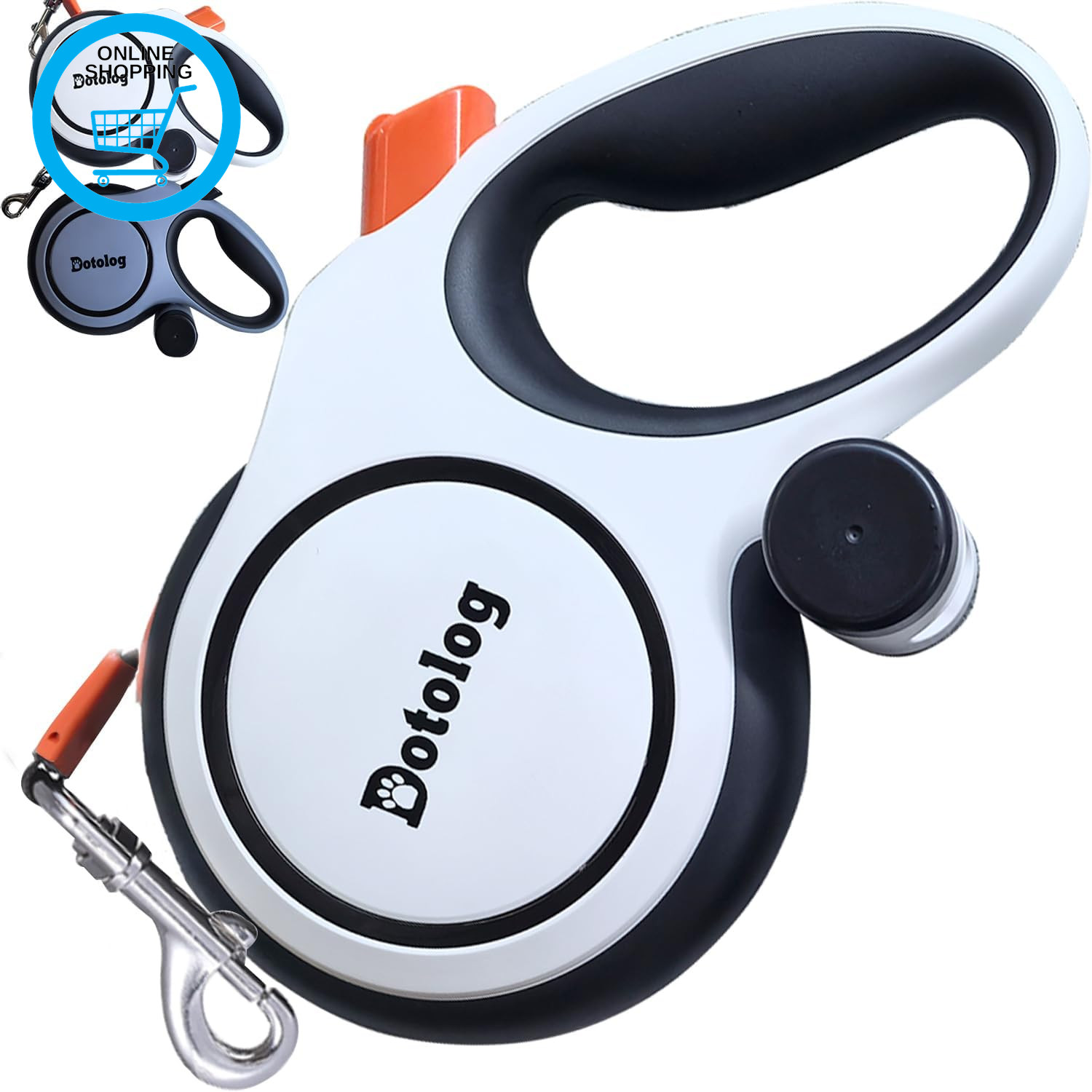 Retractable Dog Leash -  26Ft Extendable Lead, Tangle-Free Pet Retractable Lead