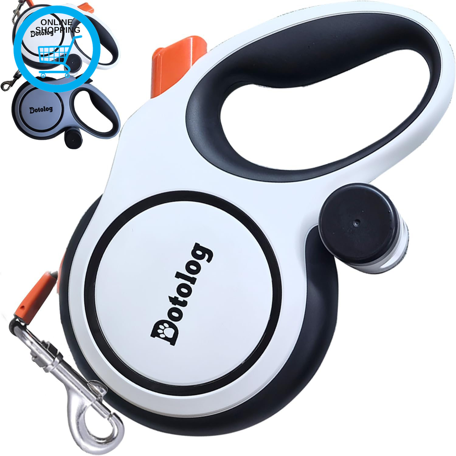 Retractable Dog Leash -  26Ft Extendable Lead, Tangle-Free Pet Retractable Lead