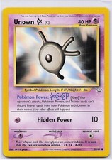 Unown [K] Unlimited Common Neo Revelation 58/64 NM on eBay
