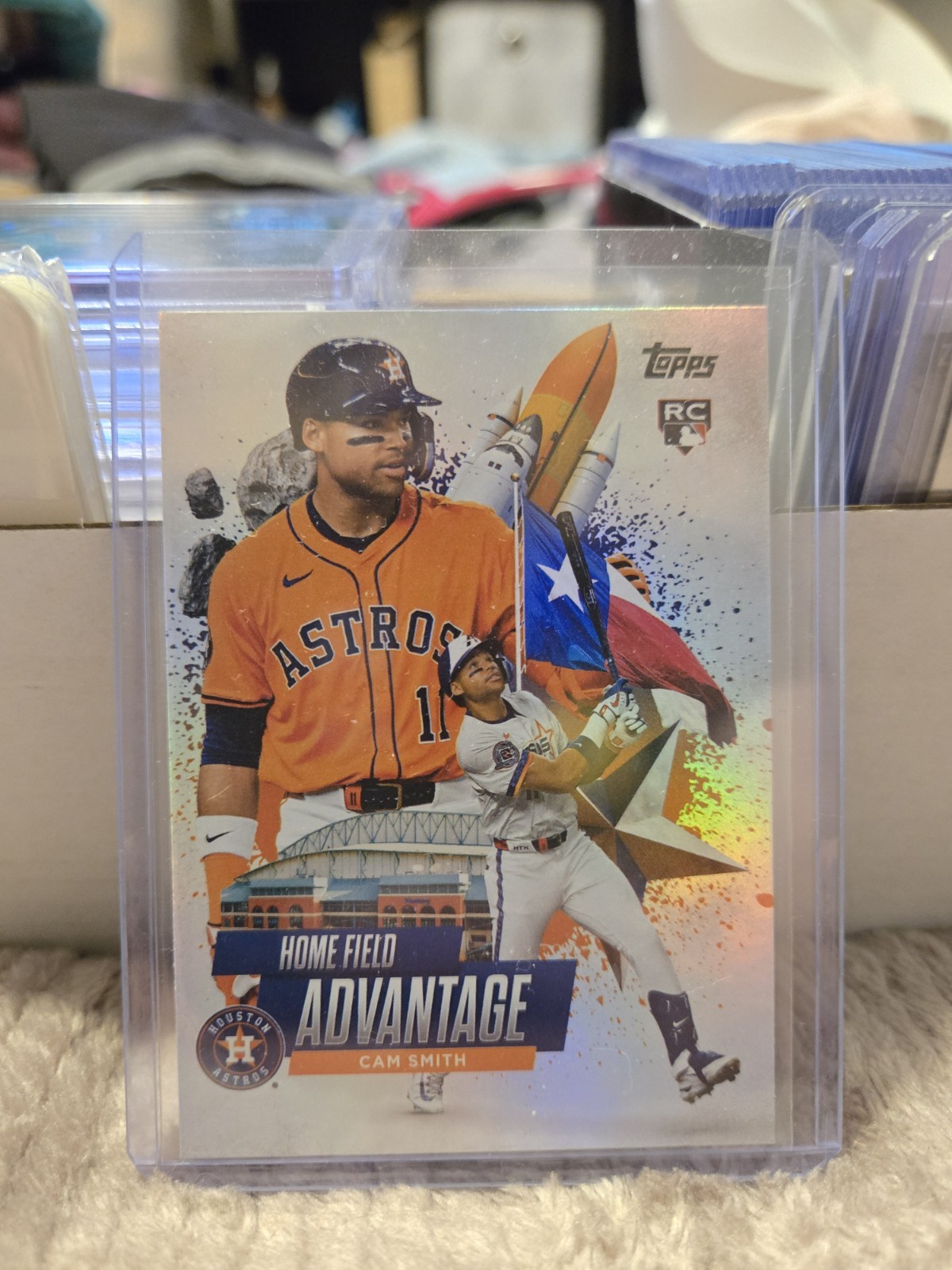 2025 Topps Update Series - Home Field Advantage Cam Smith #HA-42 (RC)