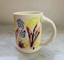 Studio Pottery Hand-Thrown Decorated Mug (16oz.) by Erin Williams Pottery, 2023