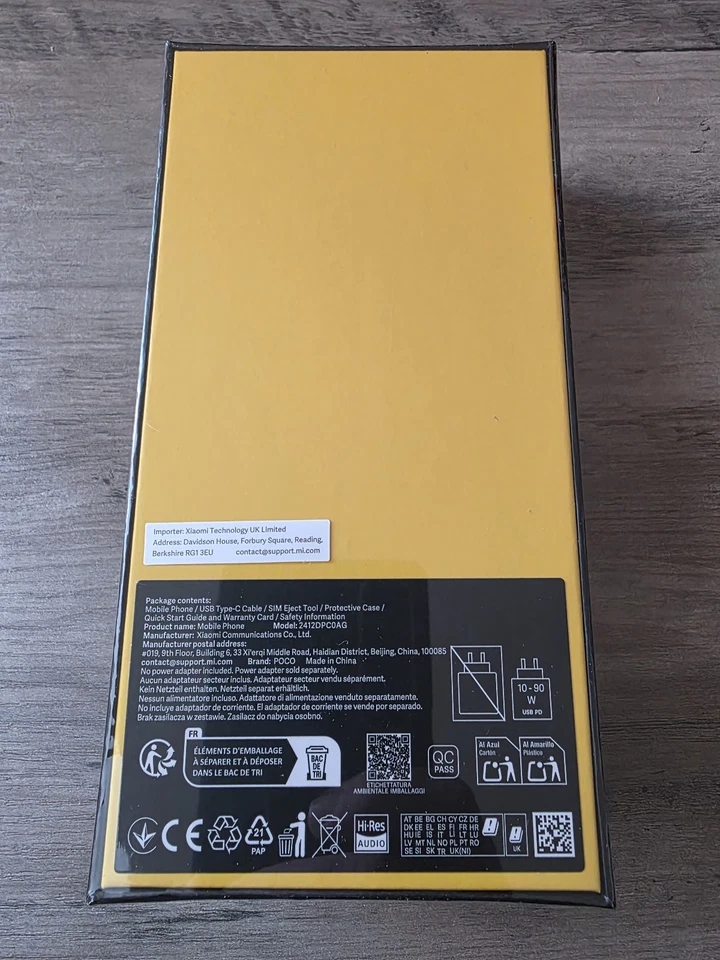 💥 NEW 💥 XIAOMI POCO X7 PRO 5G 512GB/12GB Unlocked - Black - Image 2 of 3