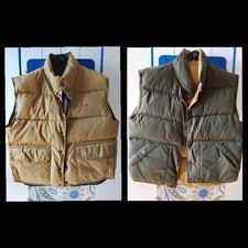 piumino d'oca 100% smanicato Dolomite, double face L