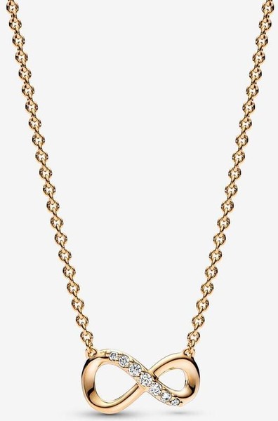 Pandora Funkelndes Unendlichkeits-Collier 368821C01-50 Damenhalskette-image