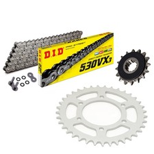 GSF 600 Bandit Silent Front Chain and Sprocket Kit DID VX3 Suzuki 1999