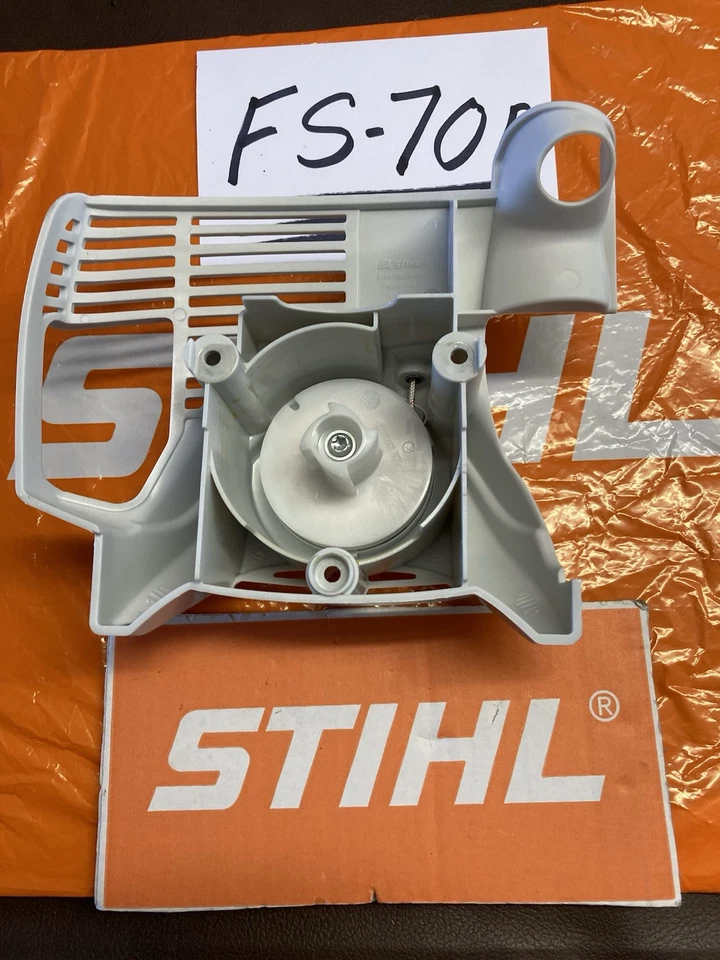 NEW Genuine OEM STIHL FS 70R Trimmer Recoil Pull Start Assembly - Image 3 of 4