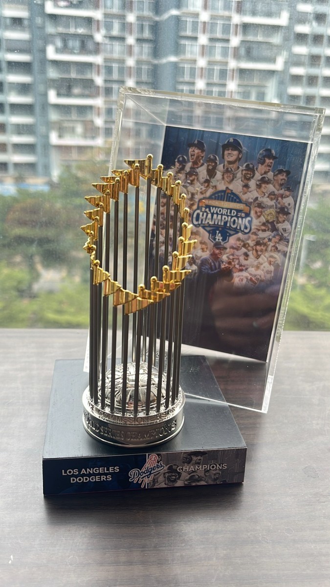 2025 Los Angeles Dodgers World Series Championship Trophy With