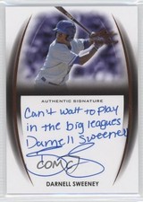 2014 Leaf Trinity Bronze Darnell Sweeney #A-DS1 Auto 0o9