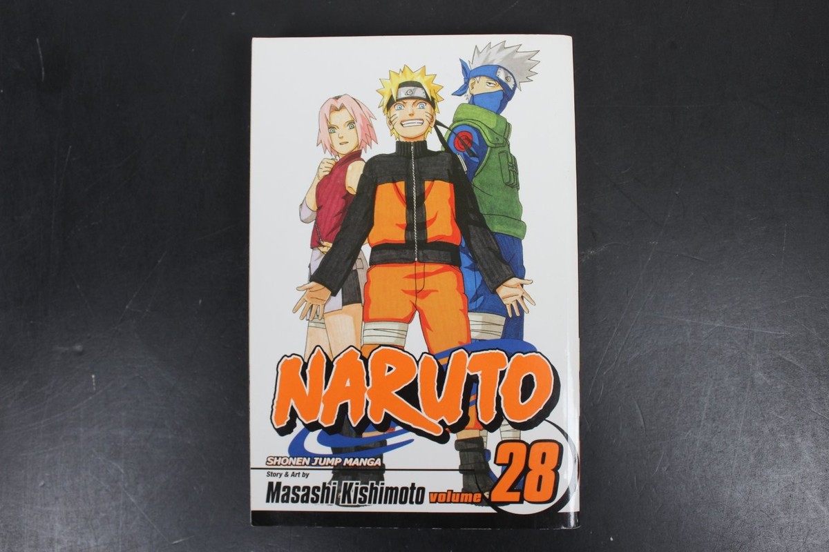Naruto Vol 28 Masashi Kishimoto 2008 First Printing Shonen Jump