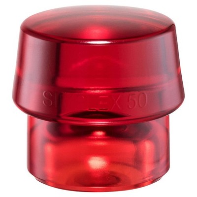 HALDER SIMPLEX 3206060 Hammer Tip,2 3/8 In,Medium Hard,Red 3ZLN4