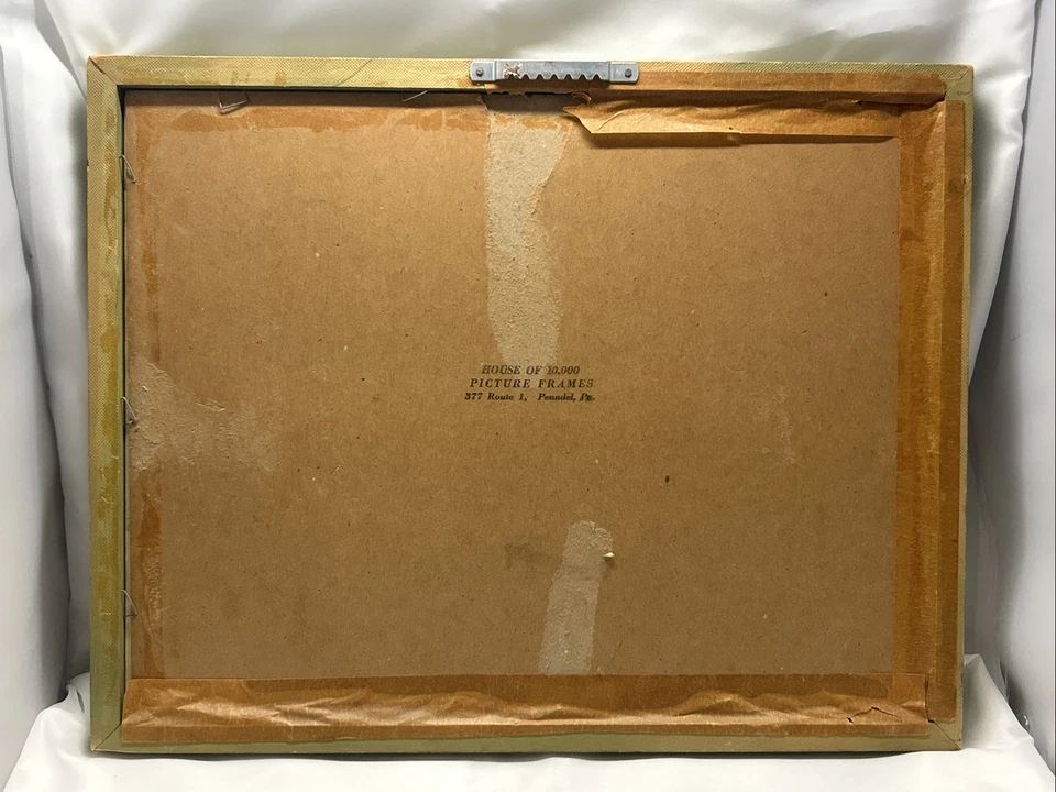 Veleiros com moldura assinada em aquarela Alfred Birdsey Bermuda Harbor - Imagem 2 de 4