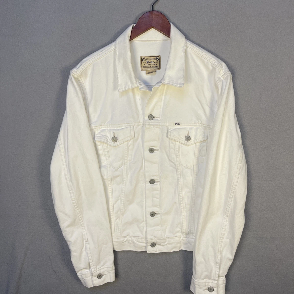 Polo Ralph Lauren Denim White Coats, Jackets & Vests for Men for
