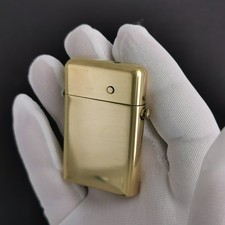 Vintage retro Benzin Feuerzeug lighter briquete automatik wie THORENS, NASSAU