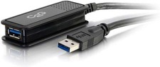 C2G/Cables to Go 39939 5M USB 3.0 USB-A Male Usb-A Female 16.4 Feet, Black