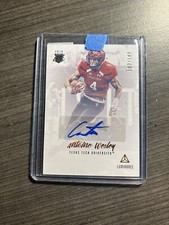 2019 Panini Luminance Rookie Ink Gold /149 Antoine Wesley #RI-AW Rookie Auto A1