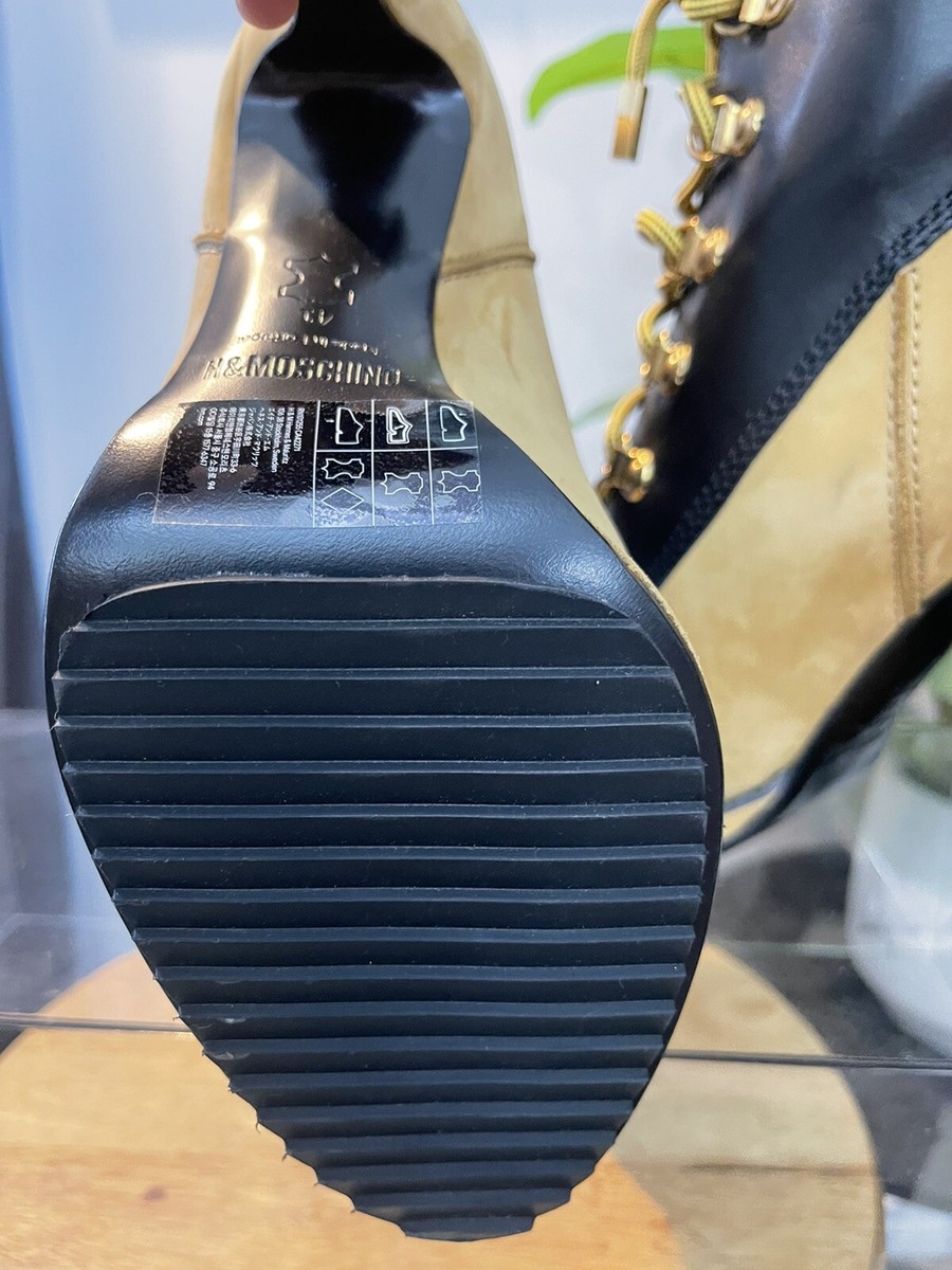【関税&送料込】Moschino Boot With Logo 202401071-4