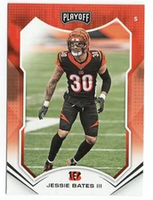 2021 Panini Playoff 35 Jessie Bates III Cincinnati Bengals Card