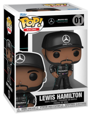 Lewis Hamilton Mercedes AMG Formula Formel 1 POP! Racing #01 Vinyl Figur Funko