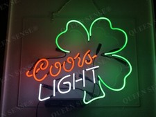 20"x16" Shamrock Clover Acrylic Neon Sign Light Lamp Decor Bar Gift Beer SY