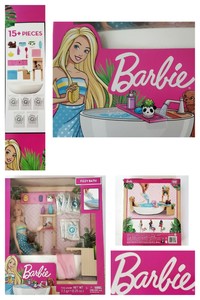 Barbie Fizzy Bath Doll \u0026 Playset 