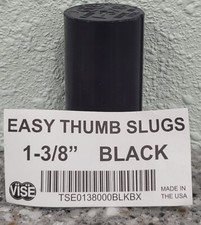Black Vise EASY Bowling Thumb Slug 1-3/8 MADE IN THE USA Easy Thumb Inserts