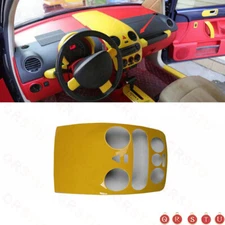 Air Conditioning Switch Panel Cover Trim For Volkswagen Beetle 2006-2011 Yellow