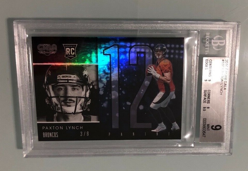 2016 Gala PAXTON LYNCH #188 RC Rare 3/8 SSP Rookie Only 8 No