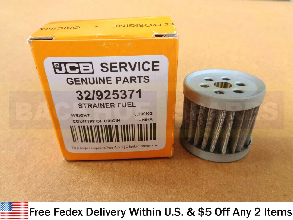 JCB PARTS - GENUINE JCB ELEMENT FUEL SEDIMENT FILTER (PART NO. 32/925371) - Image 2 of 4
