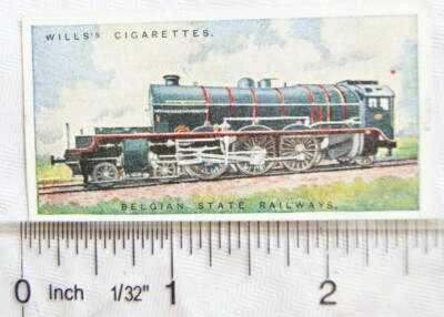 Wills Eisenbahn Motoren Nr. 1924 28 Belgische Staatsbahnen Lok Nr. 4511 4-6-2