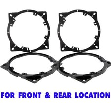 2 Pair Qty 4 HKSB110 Front  Rear 6.5" Speaker Mount kit for select Kia Hyundai