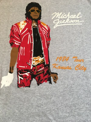 MICHAEL JACKSON Victory Tour 1984 T-Shirt in Gr. S, original, kein Reprint!, rar - Bild 1 von 4