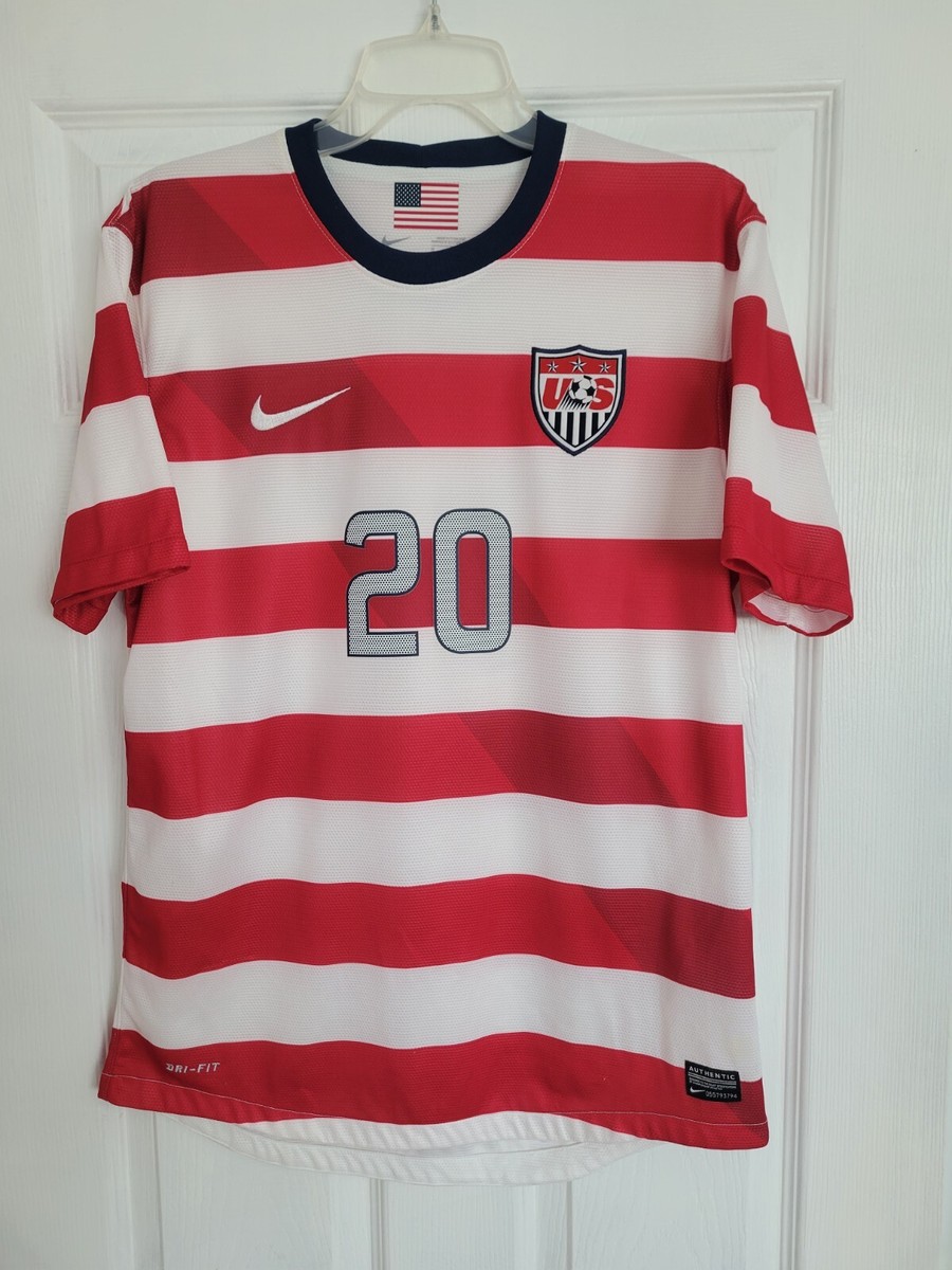 Nike USA US Soccer USMNT 2012 Waldo Home Jersey Geoff Cameron #20