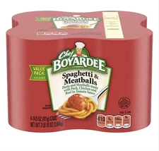 Spaghetti and Meatballs, 14.5 Oz Cans, Pack of 4